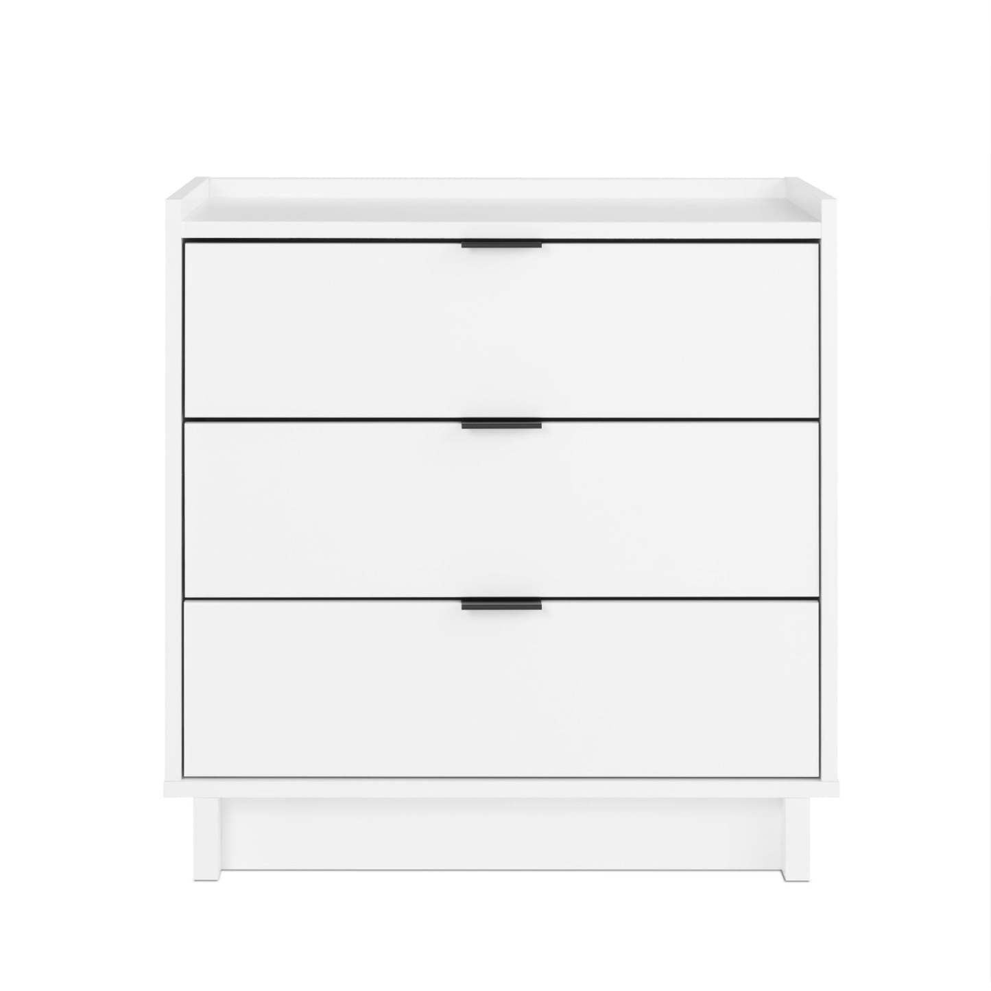 Prepac Simply Modern 26.5 3-Drawer Nightstand - Blanc|Table de nuit Simply Modern de Prepac de 26,5 po à 3 tiroirs - blanche