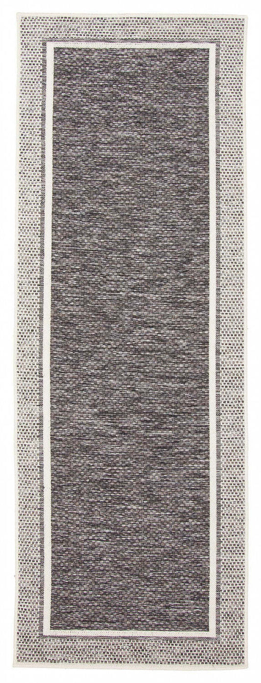 Brooks Charcoal Area Rug - 2'8 x 8'2|Carpette Brooks anthracite - 2 pi 8 po x 8 pi 2 po