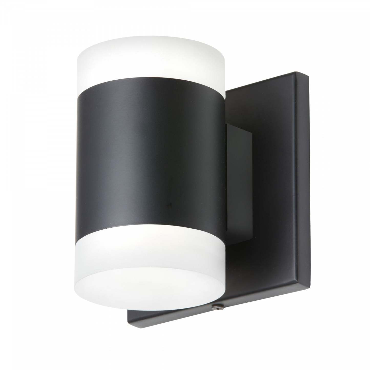 Dainolite Wilson 2 Light Wall Sconce 14w Matte Black Lamp|Applique murale Wilson de Dainolite avec fini noir mat et 2 ampoules de 14 W