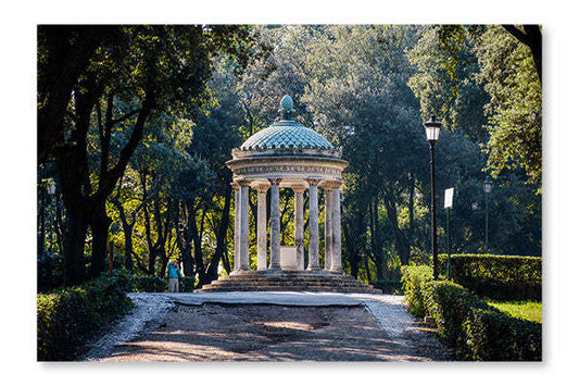 Villa Borghese 24x36 Cadre d'art mural et panneau de tissu | Villa Borghese 24 po x 36 po : Cadre d'art mural et panneau de tissu | D44GF3QQ