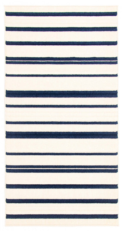 Tapis Talya bleu-ivoire 2'8 x 4'11 | D86FHOXB