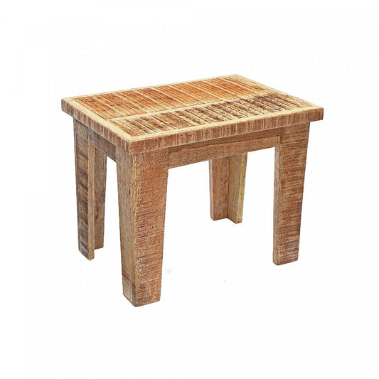 Bancs repose-pieds en bois de manguier|Repose-pied de type banc en manguier
