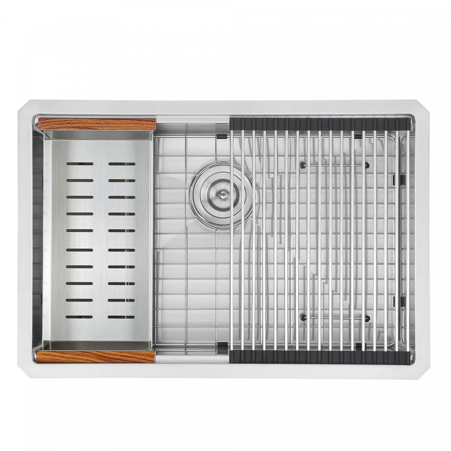 Ancona 28 Undermount Workstation Kitchen Sink - AN-3371|Évier de cuisine poste de travail sous plan Ancona de 28 po - AN-3371|D77GR441