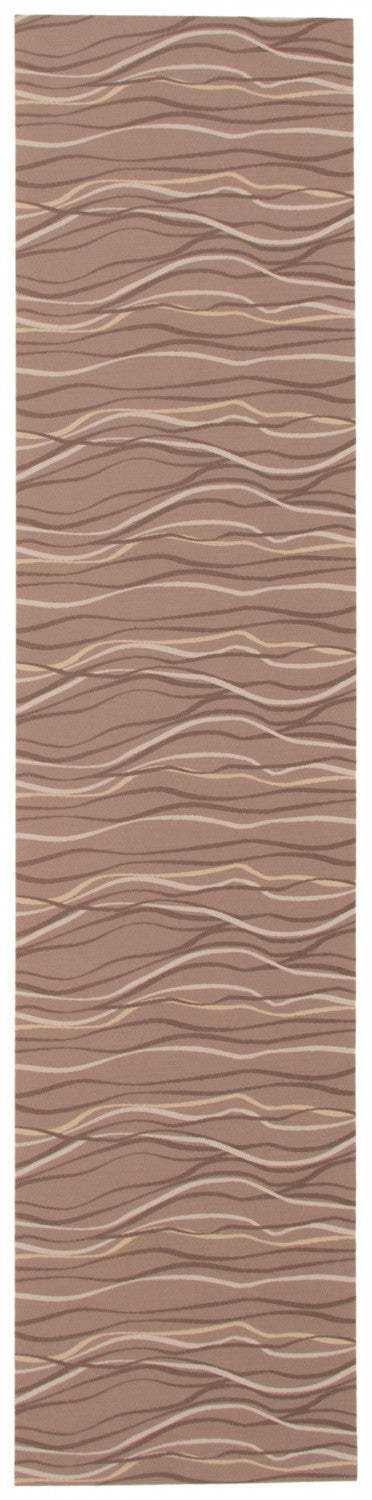 Tapis Bellezza brun 2'2 x 8'0|Tapis Bellezza brun 2 pi 2 po x 8 pi 0 po|D216C8Q5