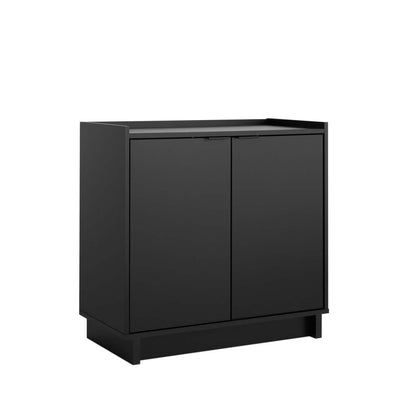 Prepac Simply Modern 2-Door Console Buffet - Noir|Console Simply Modern de Prepac à 2 portes - noire