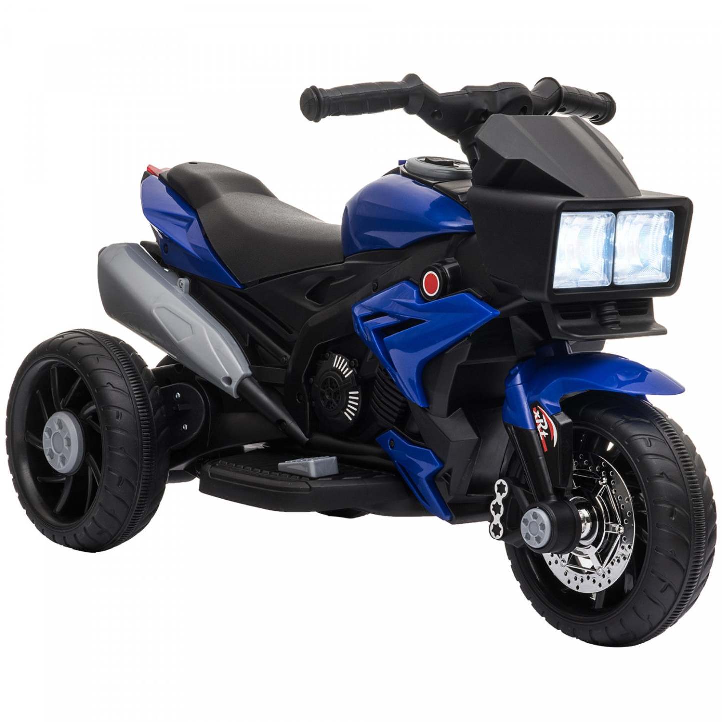 Aosom Kids Electric Powered Ride-On Pedal Motorcycle Ride-on Toy 6v Battery Powered W/ Music Horn He|Aosom Moto Électrique Pour Enfants Jouet À Pédales 6v Alimenté Par Batterie Avec Klaxon De Musique Phar