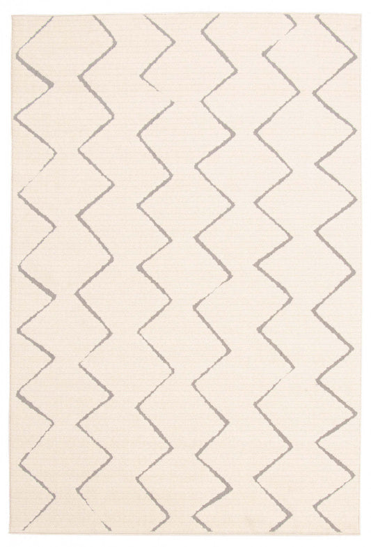 Tapis Kimi Ivoire 5'3 x 7'7|Carpette Kimi ivoire 5 pi 3 po x 7 pi 7 po|D86F8X2R