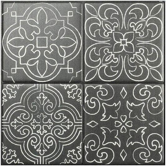 Smart Tiles peler et coller 4 feuilles 9 x 9 dosseret - Vintage Vinci
