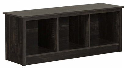 Toza Mudroom Storage Bench - Rubbed Black|Banc de rangement Toza pour vestibule - noir antiqué