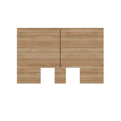 Nordika James Full Headboard - Brown Oak|Tête de lit James Nordika - chêne brun