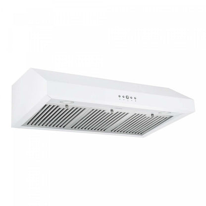 Hotte de cuisinière sous armoire à conduit Ancona 36 - AN-18043WH|Hotte de cuisinière sous l'armoire Ancona de 36 po à conduit - AN-18043WH|D77GXGHF