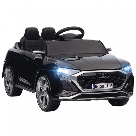 Qaba Audi Q8 Etron Sportback Voiture Electrique Pour Enfants Alimentee Par Batterie 12 V Avec Telecommande