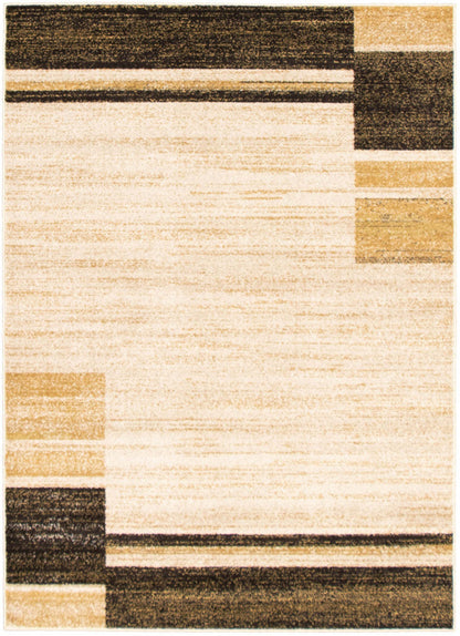 Aya Ivory-Brown Area Rug - 5'3 x 7'3|Carpette Aya ivoire-brune - 5 pi 3 po x 7 pi 3 po| D2B3BXE6
