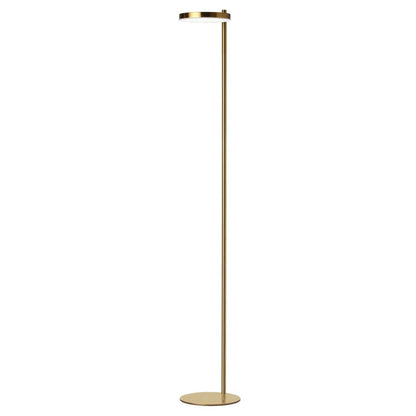 Dainolite Fia 1 Light LED Floor Lamp Aged Brass|Lampe à pied Fia de Dainolite avec finition en laiton vieilli et 1 ampoule à DEL