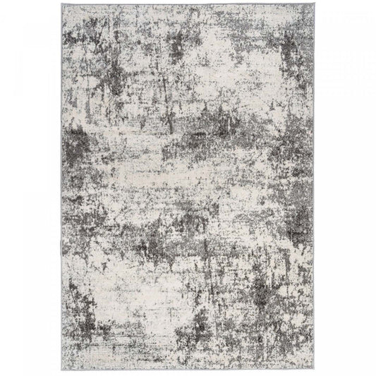 Tapis Roma Ice Grey 5x8 | Carpette Roma Ice grise 5 x 8 | D80GKXJN