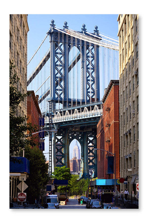 Cadre d’art mural et panneau en tissu New York Skyline 28x42| New York Skyline 28 po x 42 po : Cadre d'art mural et panneau de tissu|D44GEE36