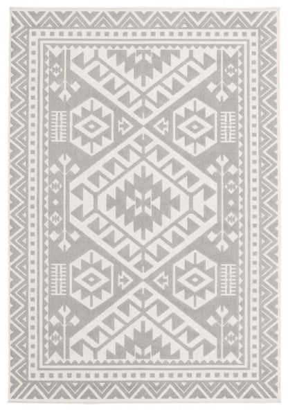 Tapis Gaia gris clair 120 x 170 cm | D86FD1AF