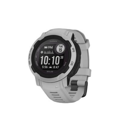 Garmin Instinct® 2 Solar Gps Smartwatch - Durable Rugged Design With Solar Charging - Mist Grey|Montre Gps Garmin Instinct® 2 Solar - Design Robuste Et Durable Avec Chargement Solaire - Gris Brume