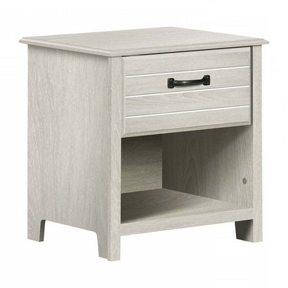Ulysses 1-Drawer Nightstand - Winter Oak|Table de nuit Ulysses à 1 tiroir - chêne hivernal