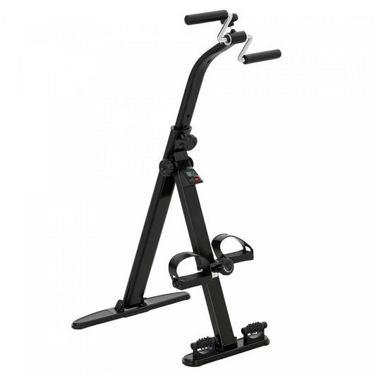 Vélo d'exercice à pédales assis Soozier, pliable, avec moniteur LCD
