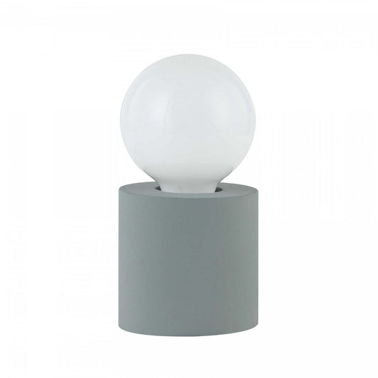 Dainolite Tonya 1 Light Table Lamp Grey|Lampe de table Tonya de Dainolite avec fini gris et 1 ampoule