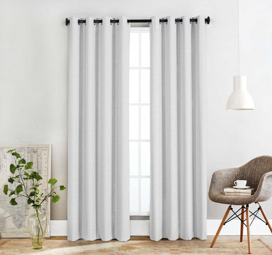 Offaly Grommet Paire de panneaux de rideaux bleus - 54x84|Paire de panneaux de rideaux bleus à oeillets Offaly - 54x84|D258VOHO