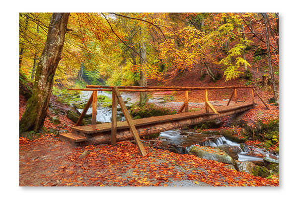 Paysage d’automne 2 28x42 Cadre d’art mural et panneau de tissu| Paysage d'Automne 2 28 po x 42 po : Cadre d'art mural et panneau de tissu|D44GW00S