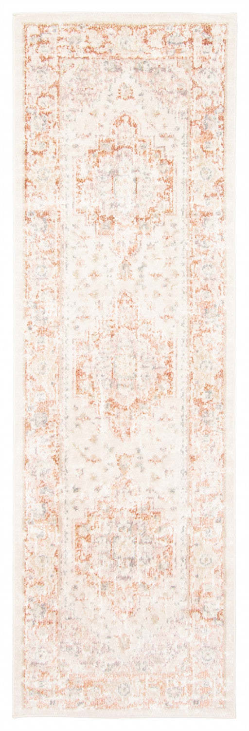 Bijara Copper Runner Area Rug - 2'8 X 8'2 | Tapis de couloir Bijara en cuivre - 2 pi 8 po x 8 pi 2 po