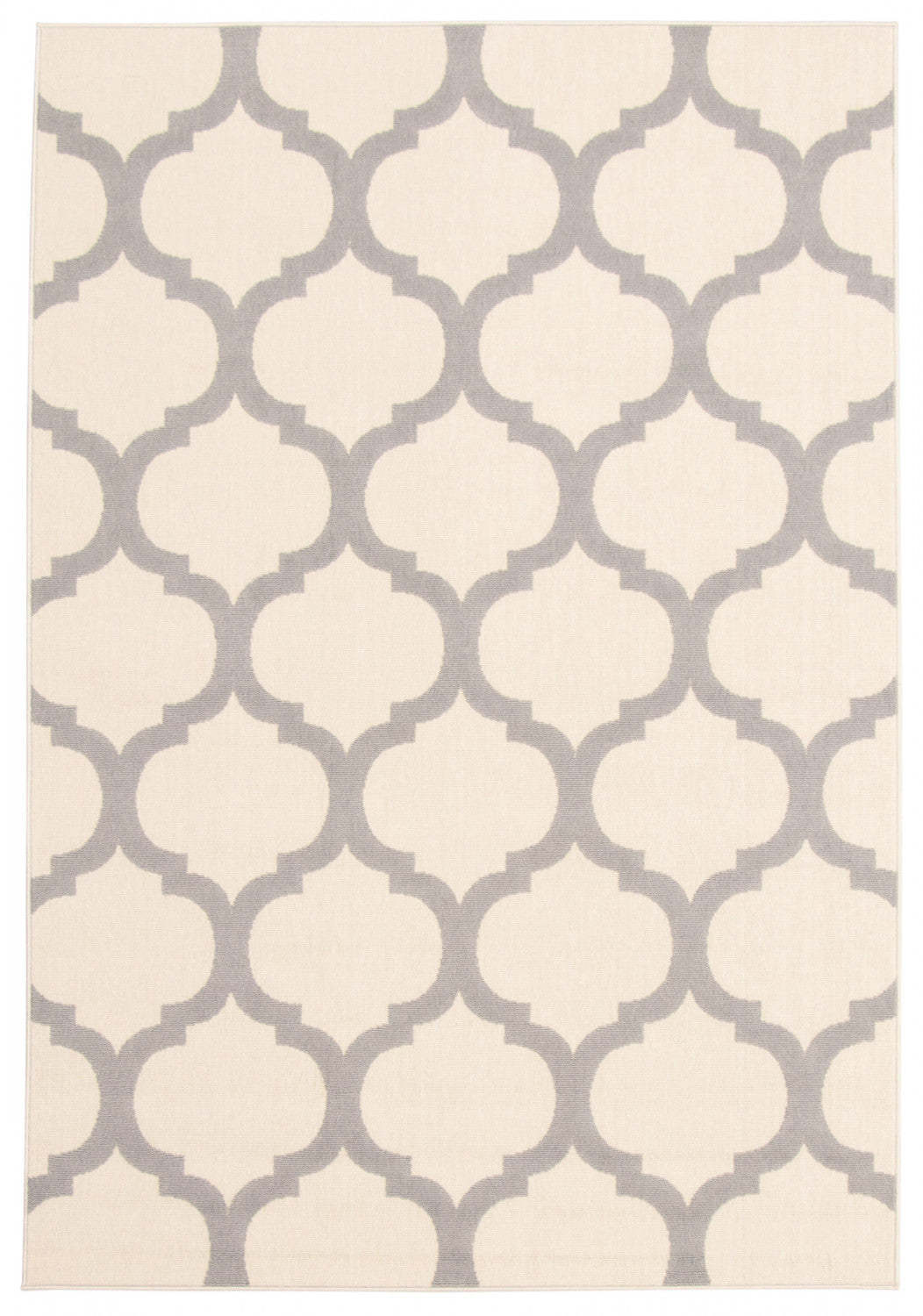 Tapis Sophie gris clair - 201 x 290 cm | D86FGHMK