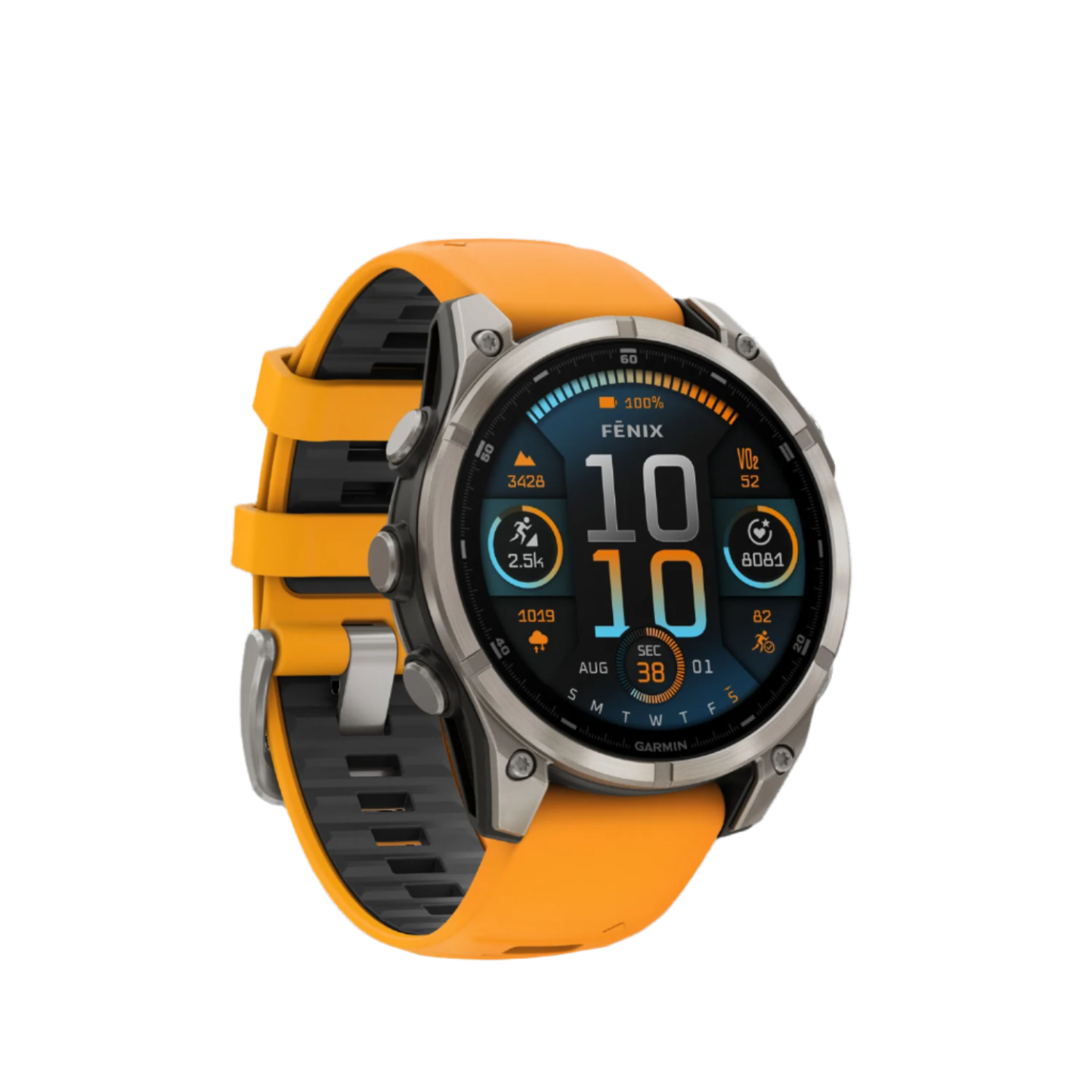 Garmin Fēnix 8 Amoled Sapphire Smartwatch 47mm - Gps, Boussole, Gyroscope Et Altimètre Barométrique | Montre Connectée Garmin Fēnix 8 Amoled Sapphire 47mm - Gps, Boussole, Gyroscope Et Altimètre Barométrique