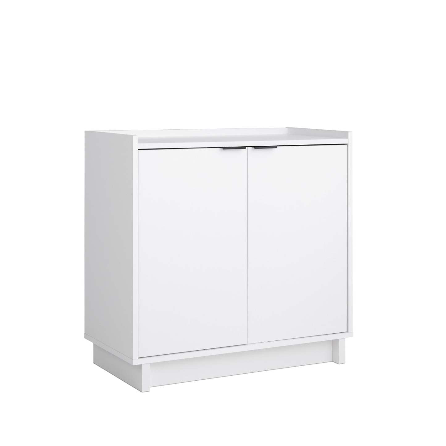 Buffet console Prepac Simply Modern 2 portes - Blanc|Console Simply Modern de Prepac à 2 portes - blanche