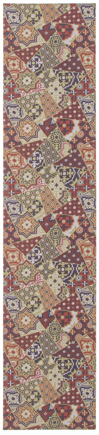 Tapis Bellezza Rouge / Vert 2'2 x 20'0|Carpette Bellezza rougevert 2 pi 2 po x 20 pi 0 po|D218SA7X