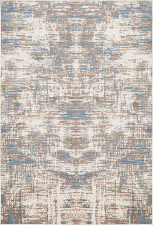 Shi Abstract Blue 3x5 Area Rug|Carpette Shi bleue à motifs abstraits 3 x 5|D80GP1BH