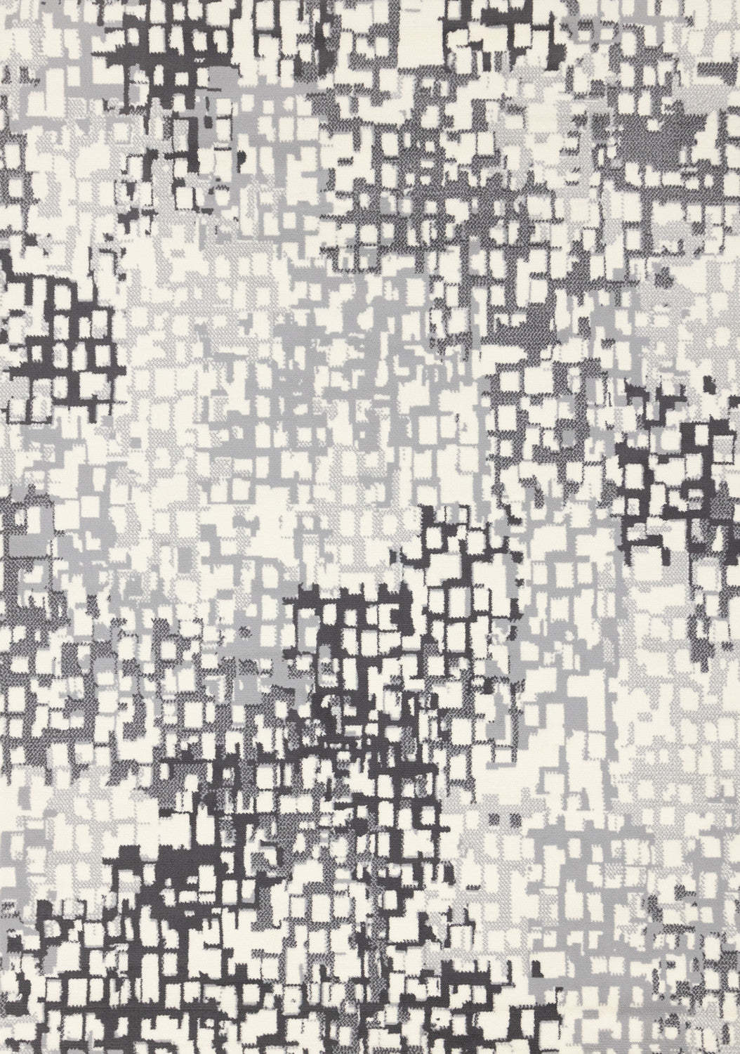 Tapis pixelisée Florence pour l'intérieur - 4 pi 7 po x 6 pi 7 po