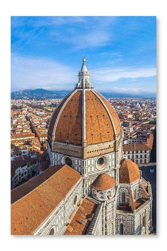 Cathédrale Santa Maria Del Fiore 16x24 Cadre d’art mural et panneau de tissu| Cathédrale Santa Maria Del Fiore 16 po x 24 po : Cadre d'art mural et panneau de tissu|D44G64UP