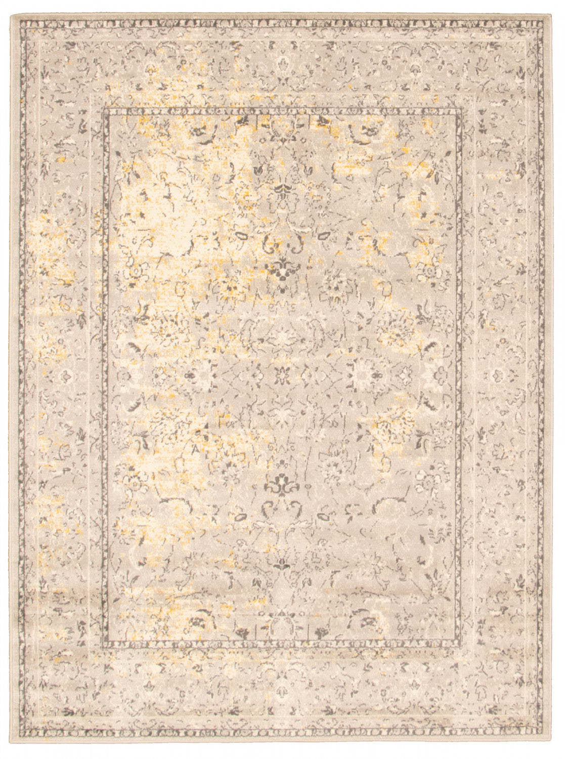 Tapis Majid Ivoire - 6'7 x 9'6|Carpette Majid ivoire - 6 pi 7 pox 9 pi 6 po| D28RX78W