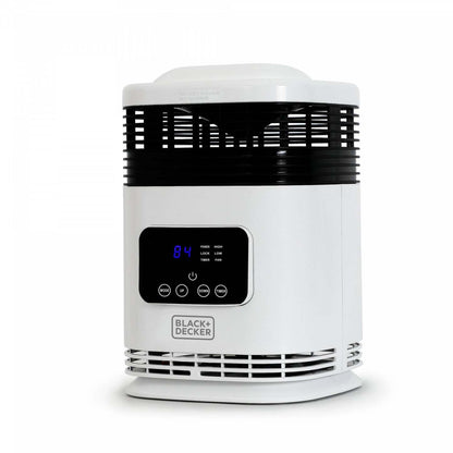 Black+Decker 10.2 Flameless Portable Heater |Radiateur portatif Black+Decker de 10,2 po sans flamme