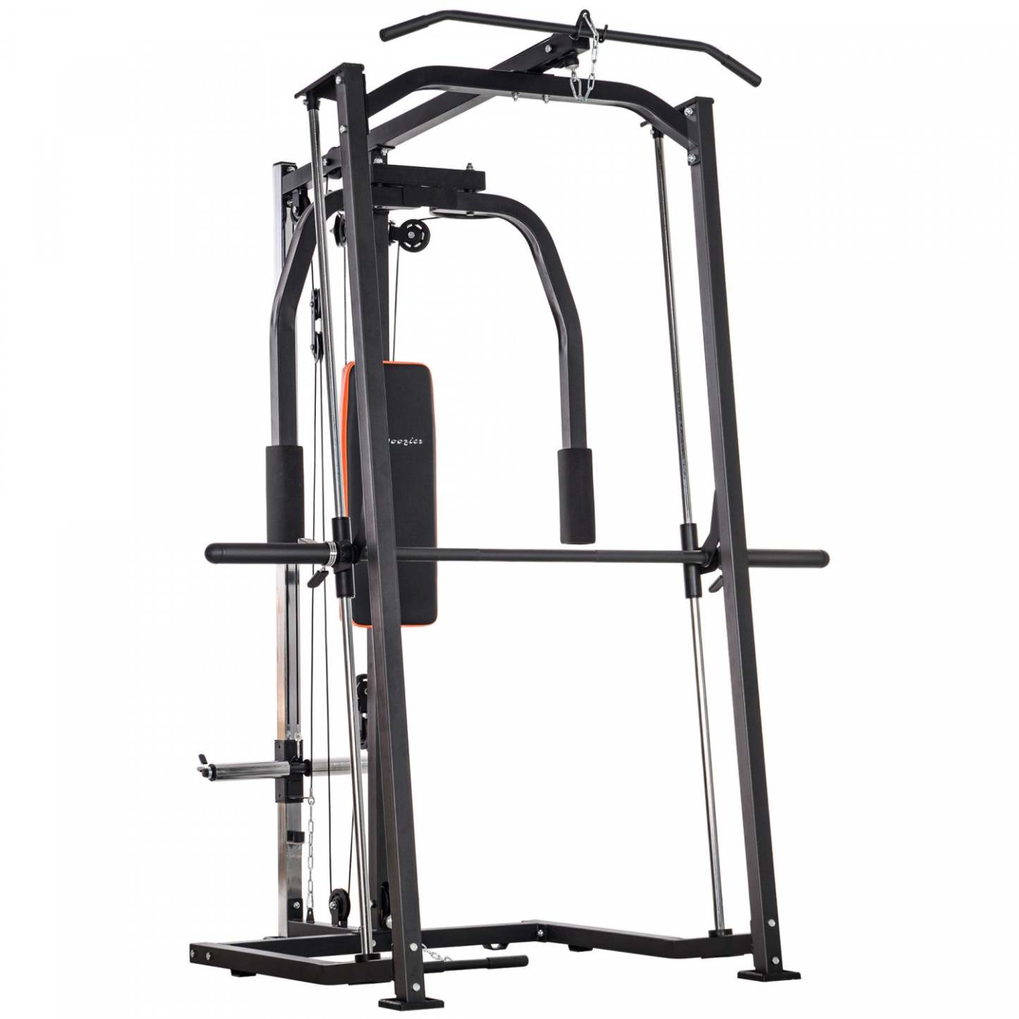 Sportnow Multi-gym Smith Machine Power Cage pour salle de sport à domicile levage de poids