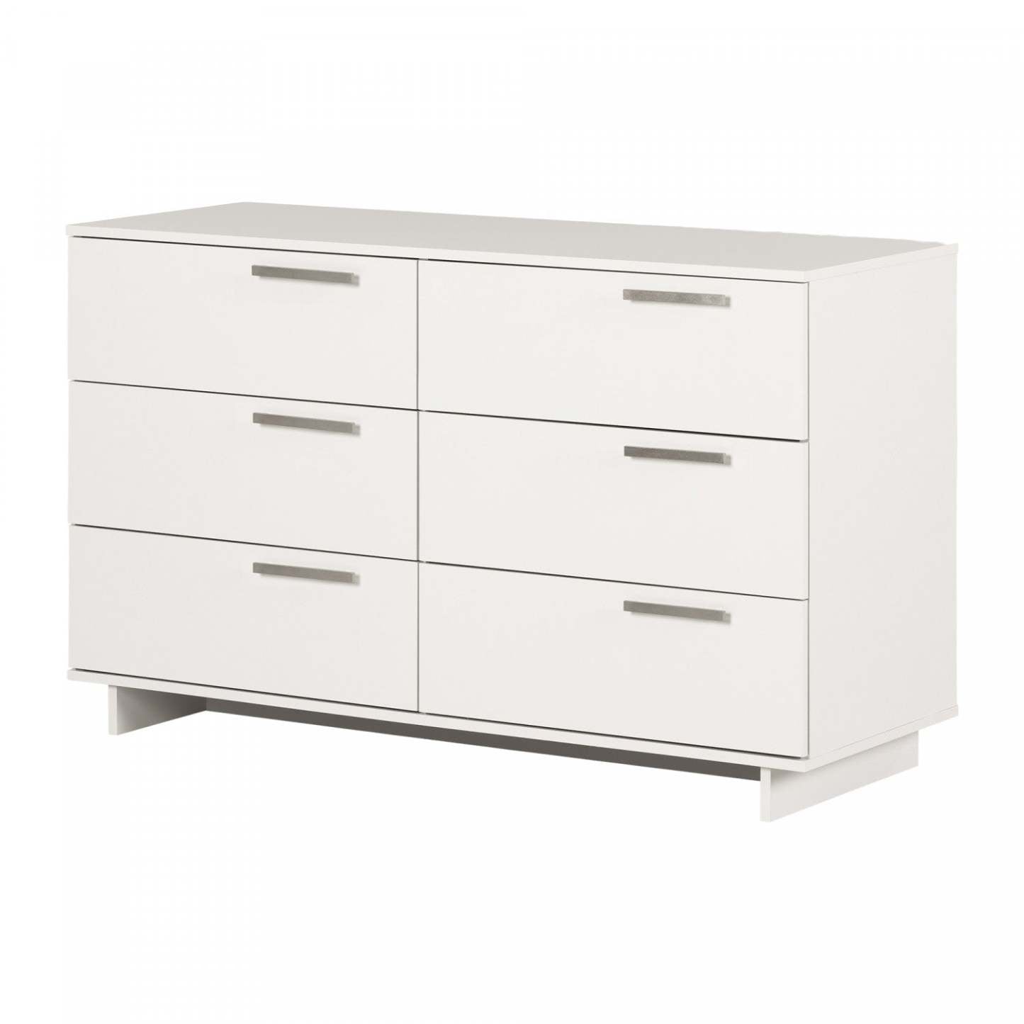 Commode à 6 tiroirs Cavalleri - Blanc Pur | Commode Cavalleri 6 Tiroirs - Blanc Solide