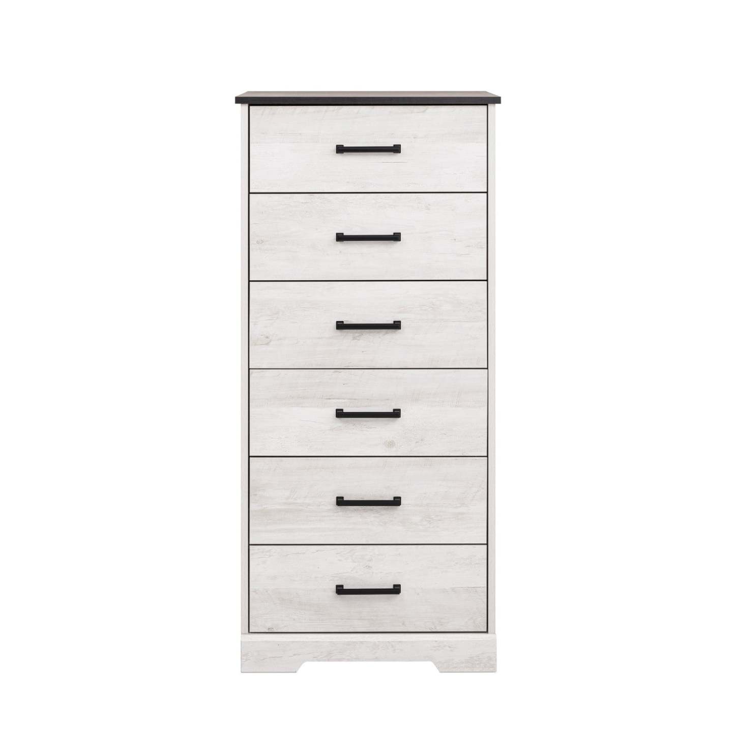 Prepac Rustic Ridge 23.75 6-Drawer Dresser - Washed White|Commode Rustic Ridge de Prepac de 23,75 po à 6 tiroirs - blanc vieilli