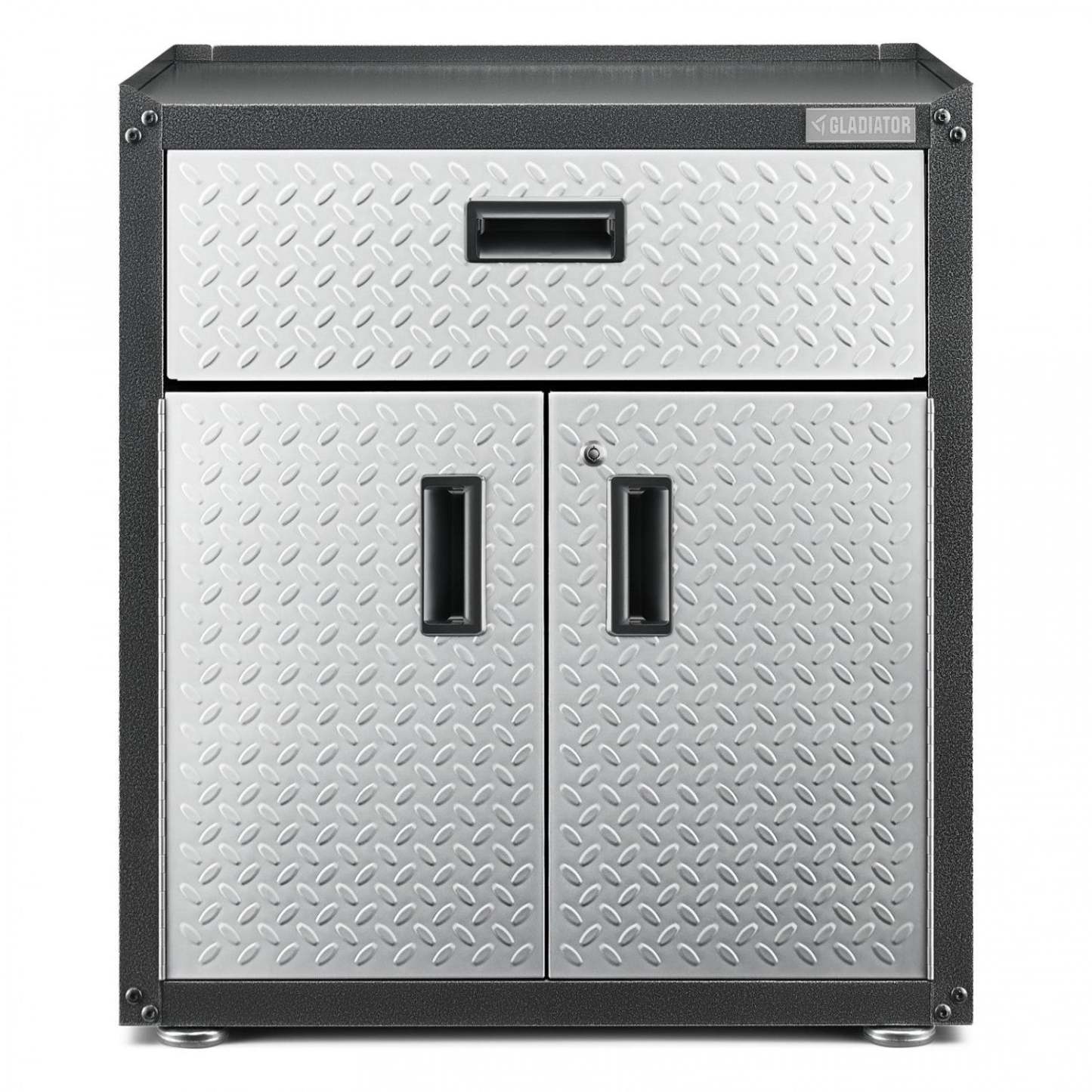 Gladiator 3/4-Door Modular Gearbox - Silver Tread|Armoire modulaire GearBox à portes 3/4 de Gladiator - bande de roulement argentée