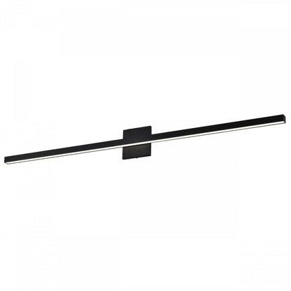 Dainolite Arandel Vanity Light 36w LED Lampe Diffuseur Noir Mat|Lumière de coiffeuse Arandel de Dainolite qui diffuse la lumière, avec fini noir mat et ampoule à DEL de 36 W