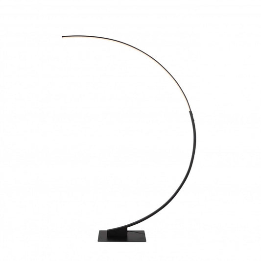 Lampadaire LED Cortina 25 W Noir | Lampe à pied Cortina noire à DEL de 25 W | D06H3R1P