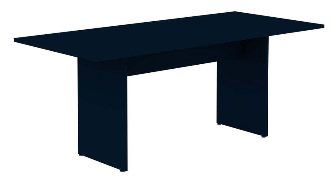 Manhattan Comfort Nomad 67.91 Modern Dining Table - Tatiana Midnight Blue|Table moderne Nomad de Manhattan Comfort de 67,91 po pour la salle à manger - bleu minuit Tatiana