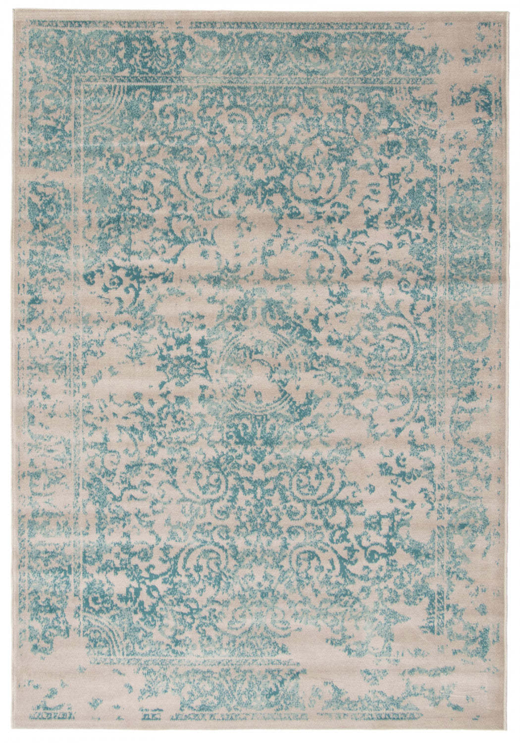Tapis Corinne Aqua 160 x 230 cm | Tapis Corinne turquoise 160 x 230 cm | D86FVHQZ