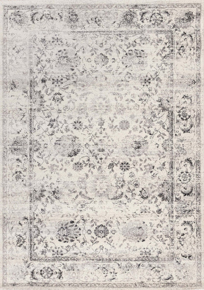 Tapis Sutton Distressed Floral Traditional Area Rug - 7'10 x 10'10|Carpette Sutton à motif floral traditionnel vieilli - 7 pi 10 po x 10 pi 10 po
