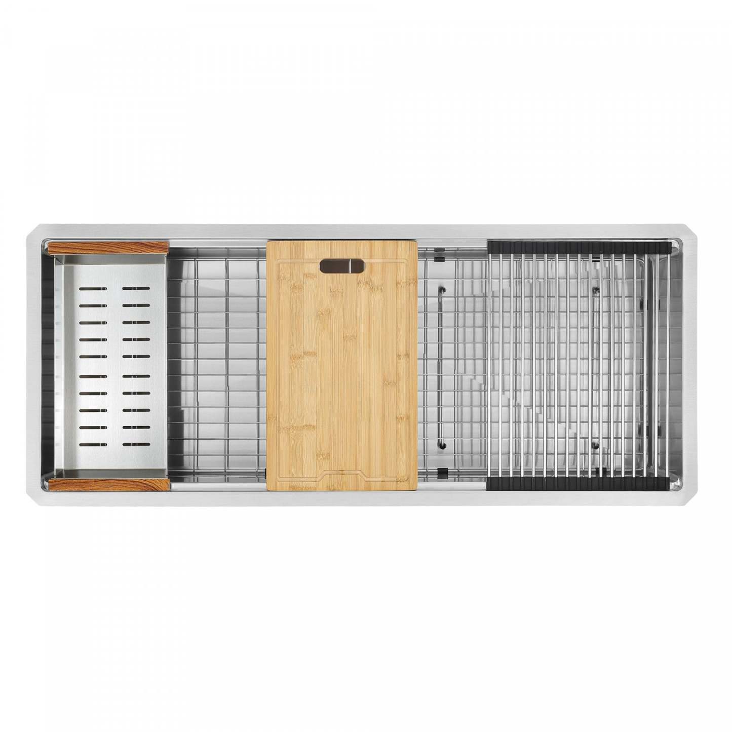 Ancona 45 Undermount Workstation Kitchen Sink - AN-3373|Évier de cuisine poste de travail sous plan Ancona de 45 po - AN-3373|D77GVEJ1