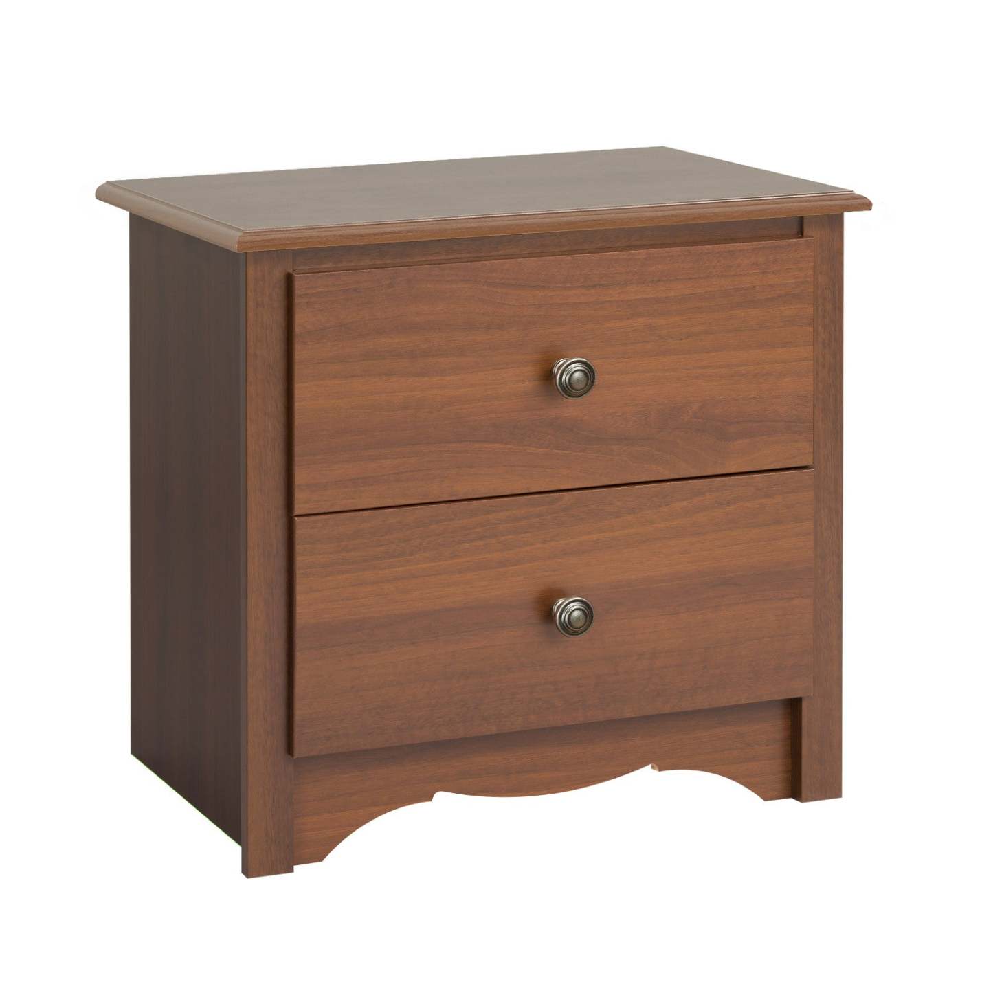 Monterey 2-Drawer Nightstand - Cherry|Table de nuit Monterey à 2 tiroirs - cerisier