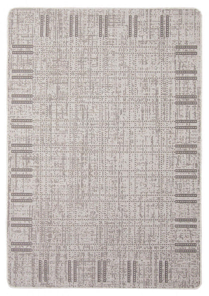 Tapis Joni Gris - 4'4 X 6'5 |Carpette Joni grise - 4 pi 4 po x 6 pi 5 po