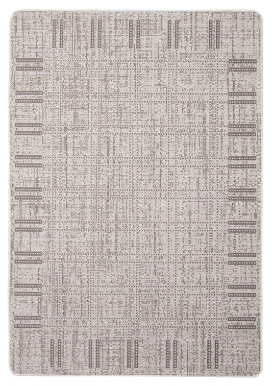 Tapis Joni Gris - 4'4 X 6'5 |Carpette Joni grise - 4 pi 4 po x 6 pi 5 po